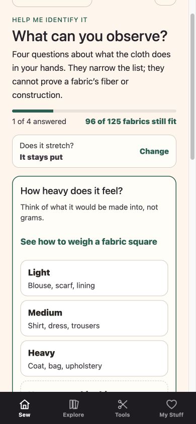 Weight question
